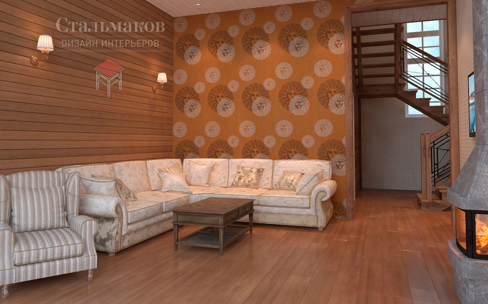 Загородный дом из бруса