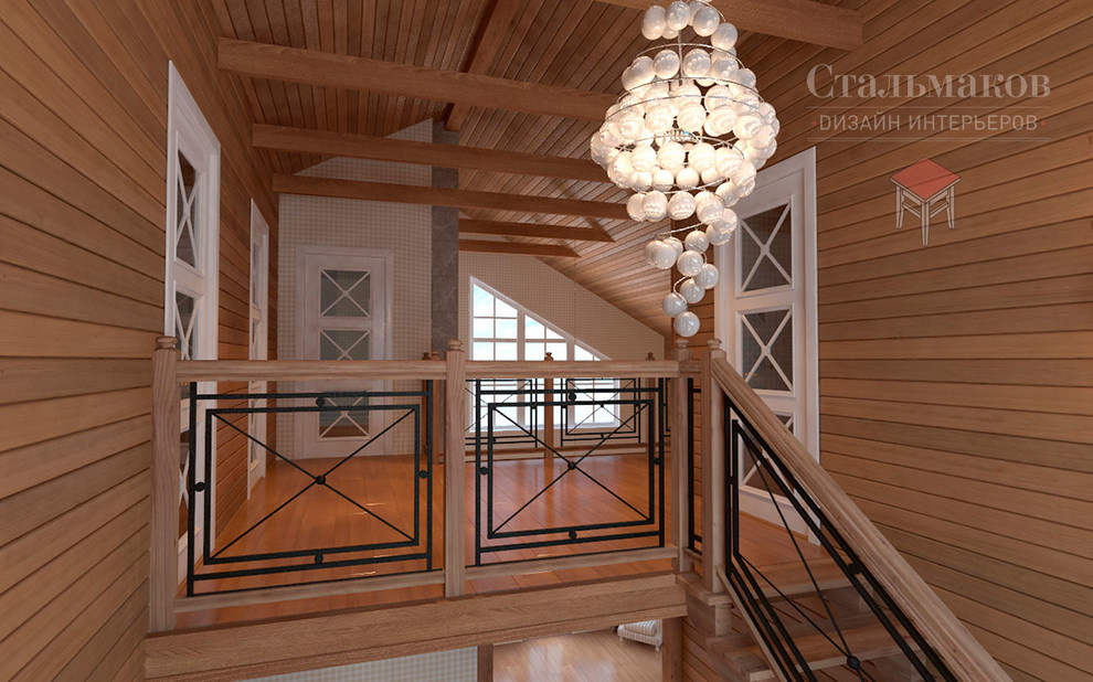 Загородный дом из бруса