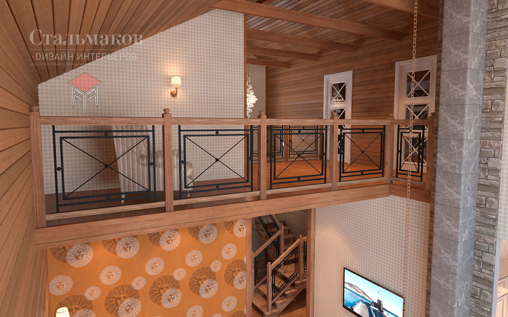 Загородный дом из бруса