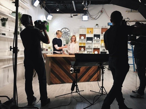 Фото со съемочной площадки ART-LAB.