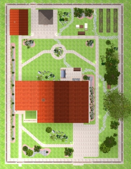 Генплан. ПЗУ. Планировка участка