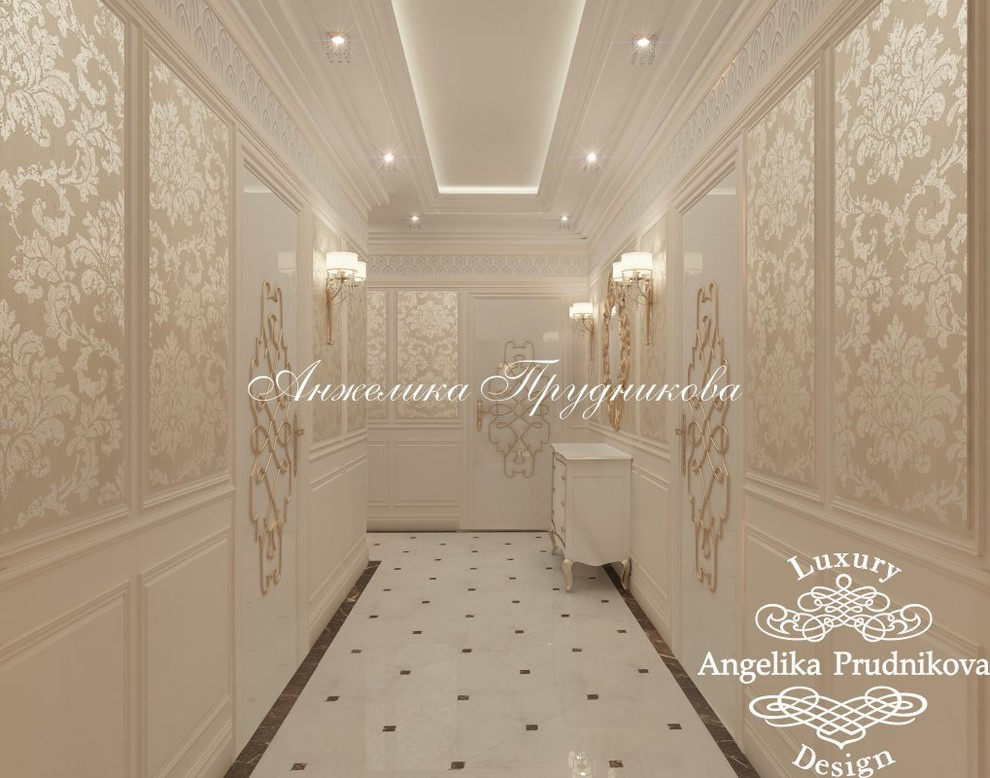 Классический интерьер квартиры в ЖК Волынская Усадьба