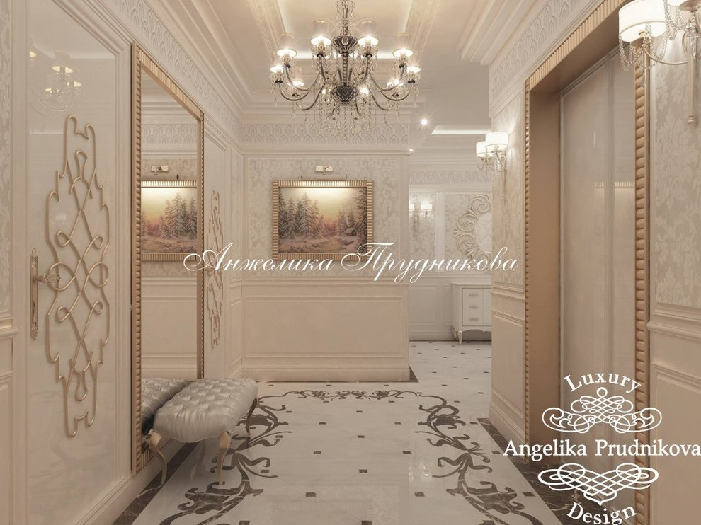 Классический интерьер квартиры в ЖК Волынская Усадьба