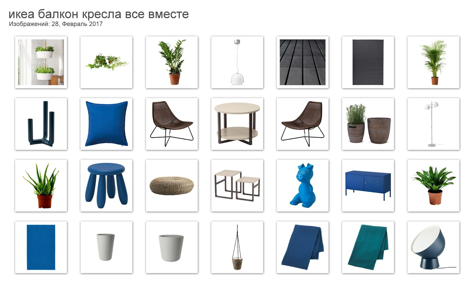 Коллажи с идеями для реализации