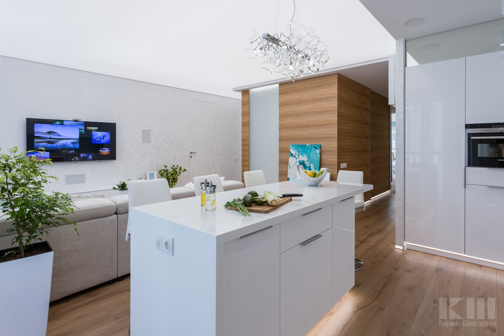 Фотографирование дизайн проекта квартиры в современном стиле