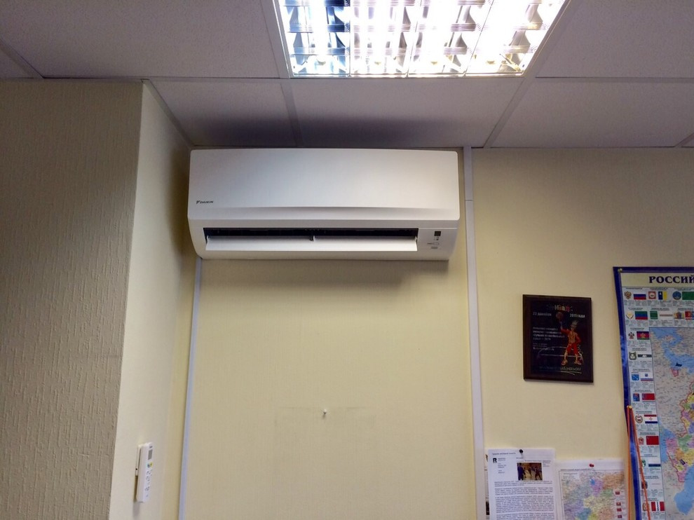 Daikin. Монтаж.