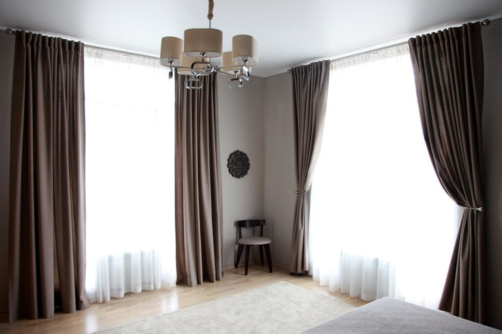 Лен и хлопковые ткани в интерьере