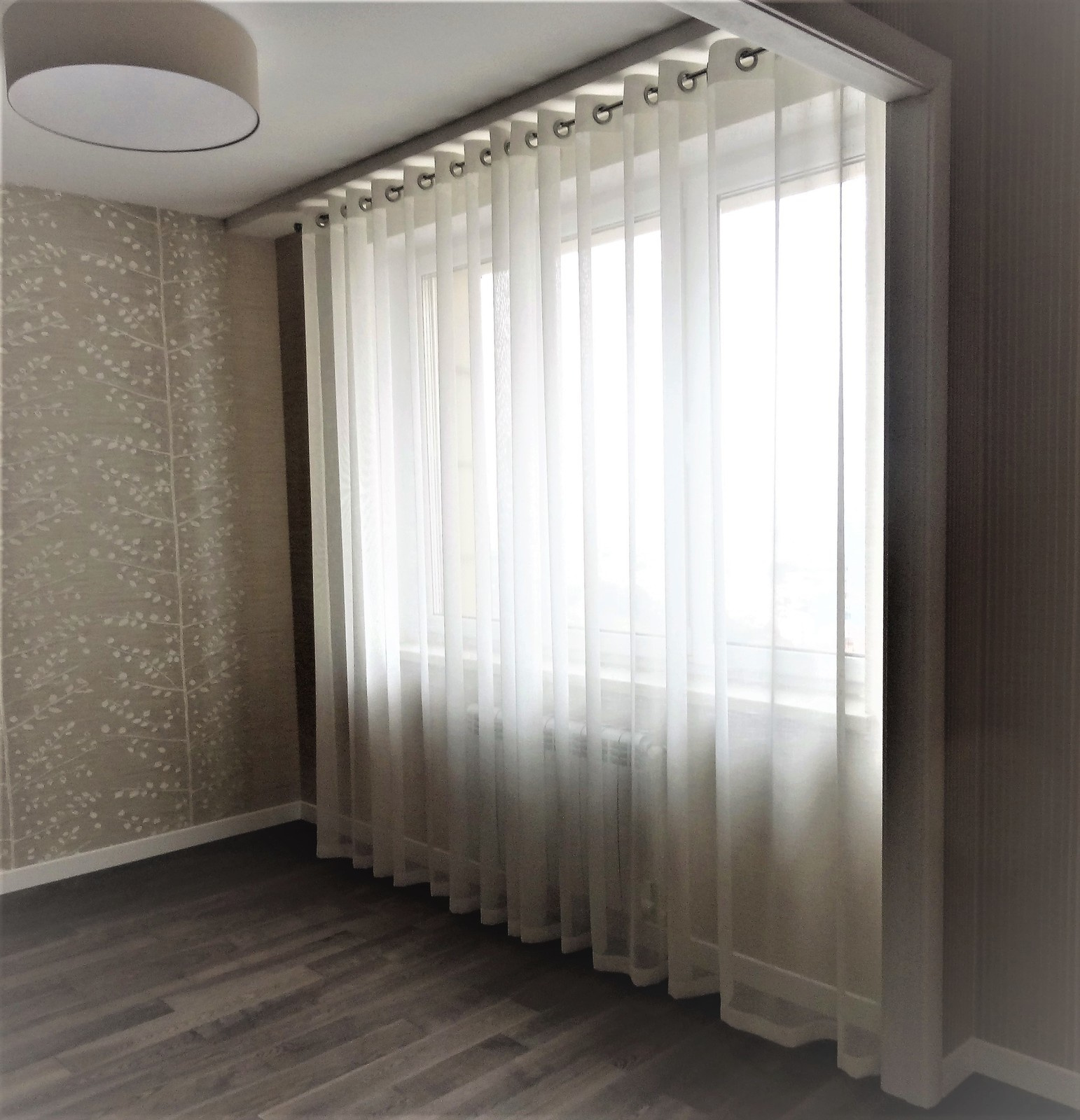 Лен и хлопковые ткани в интерьере