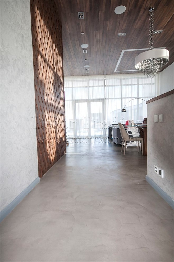 Декоративный пол под бетон