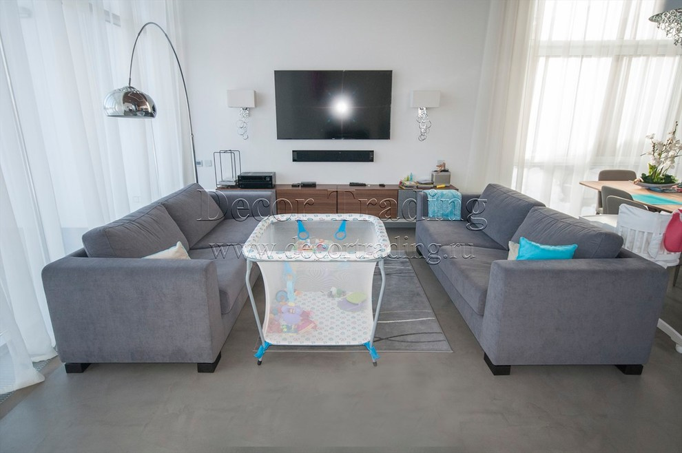 Декоративный пол под бетон