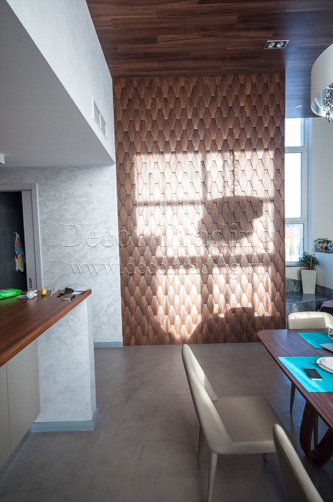 Отделка стен и пола