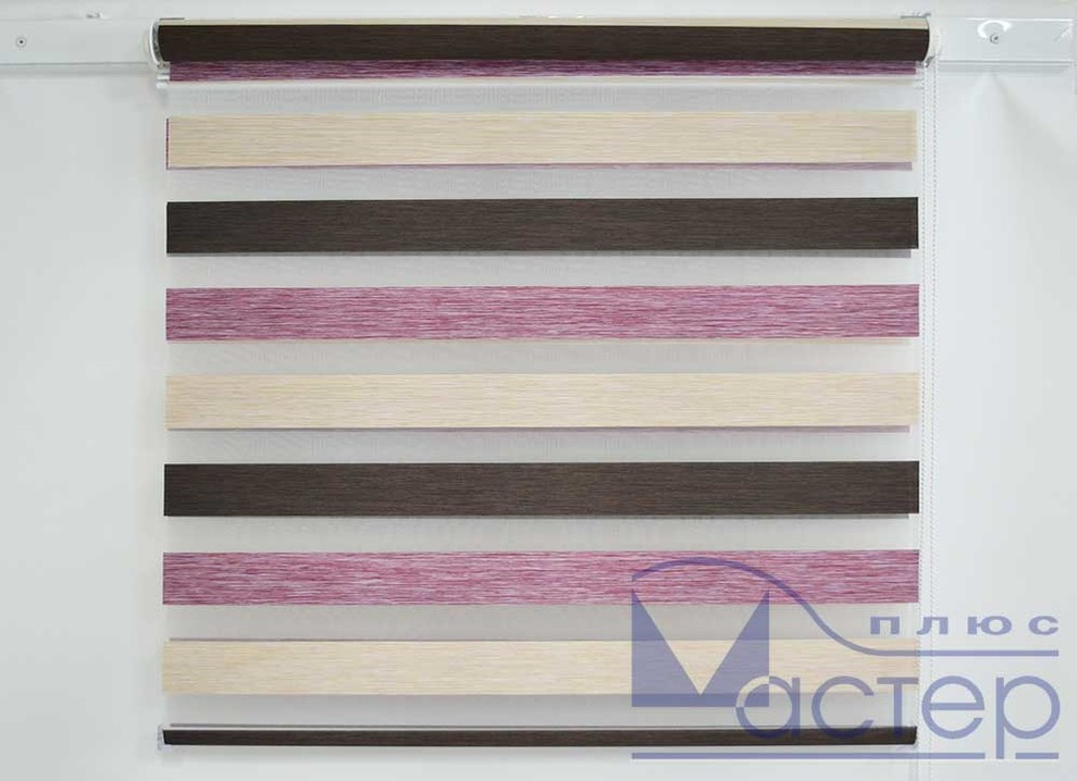 Рулонные шторы День-Ночь Зебра