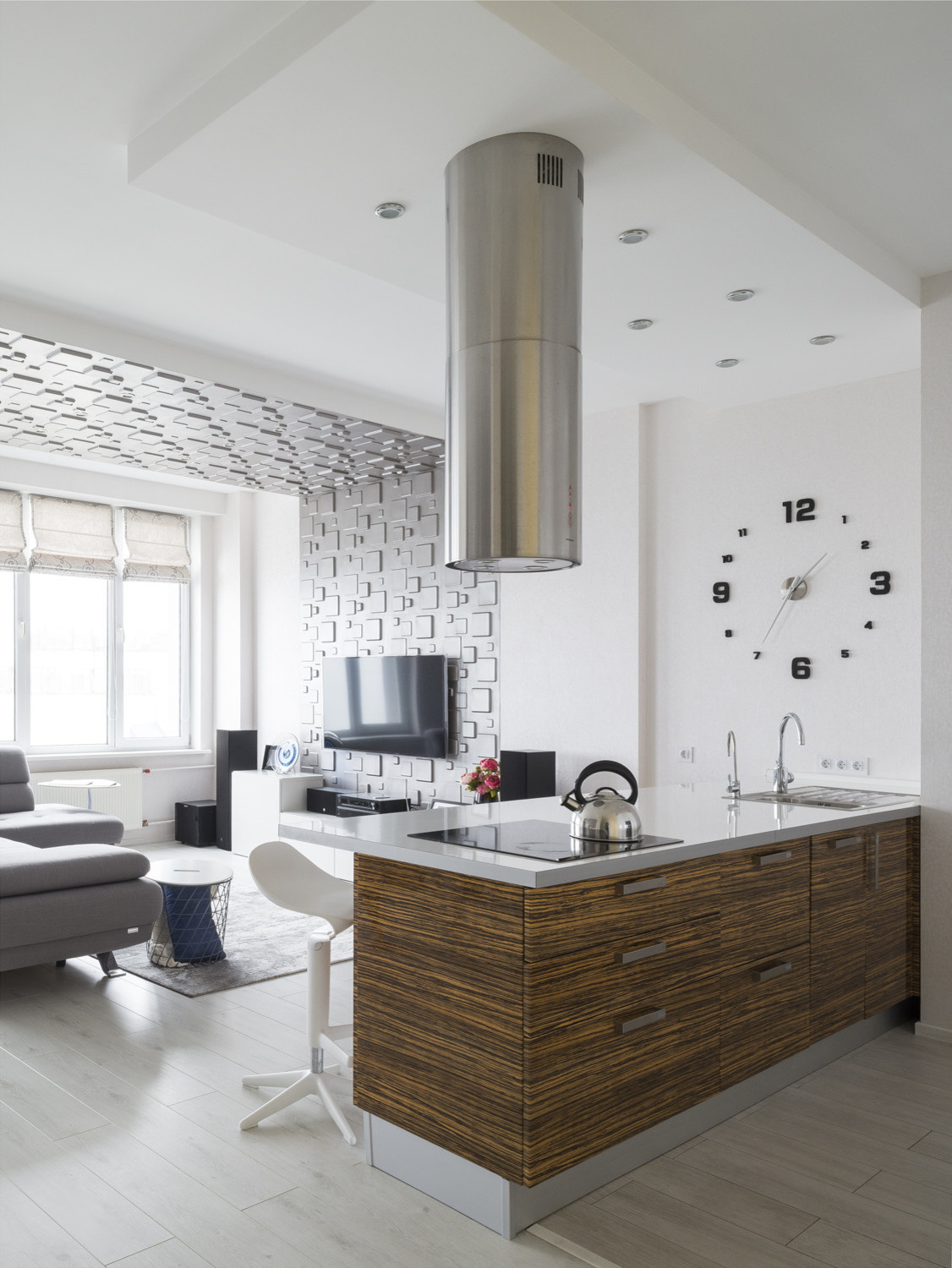 В гостях: Мкр. Чертаново. Квартира в минималистичном стиле.