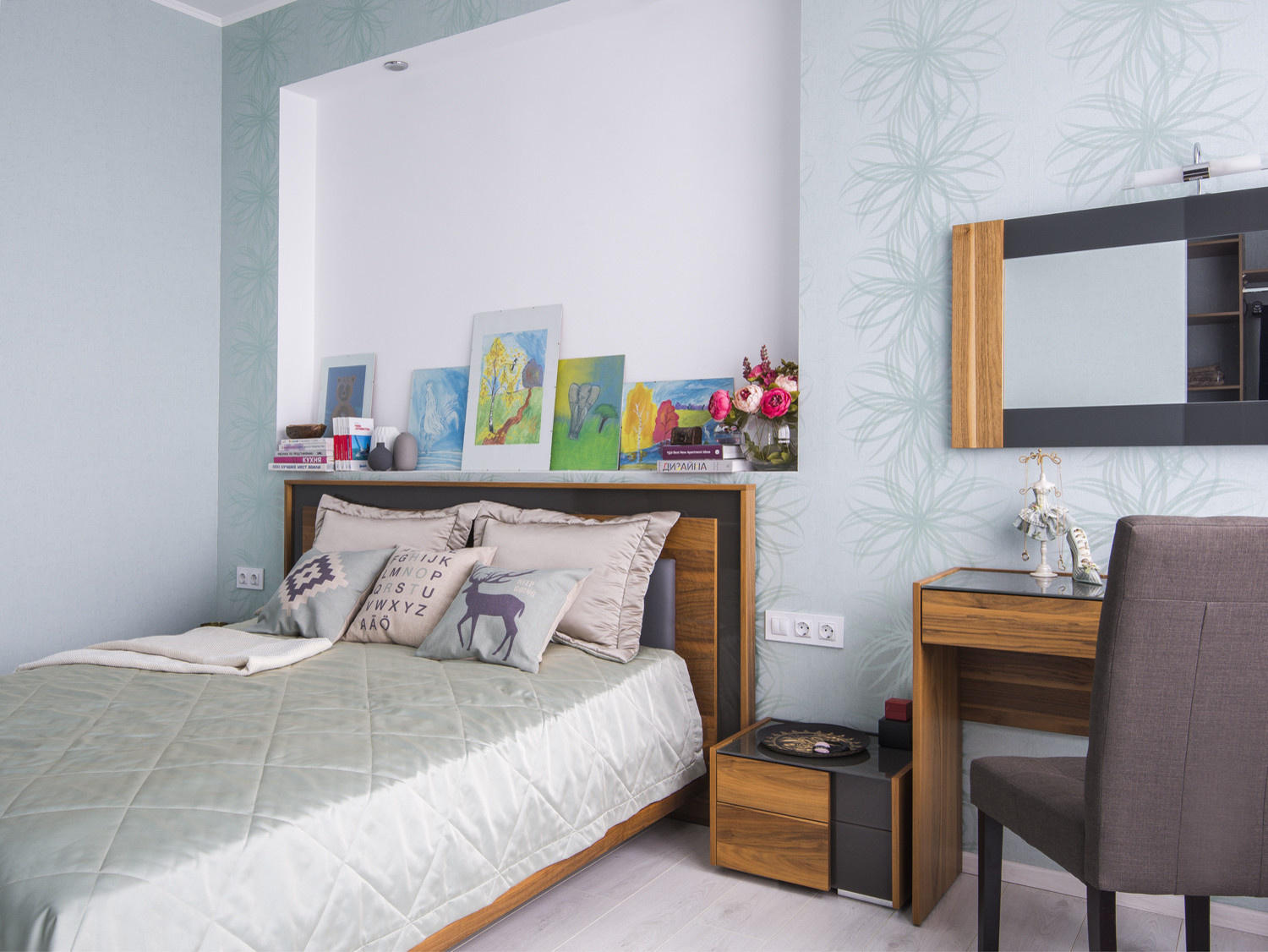 В гостях: Мкр. Чертаново. Квартира в минималистичном стиле.