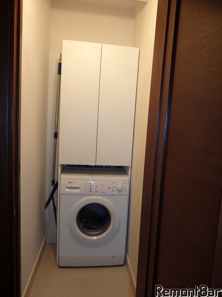 Ремонт раздельного санузла в доме п44 (ванная 170х170 см), Новочеремушкинская