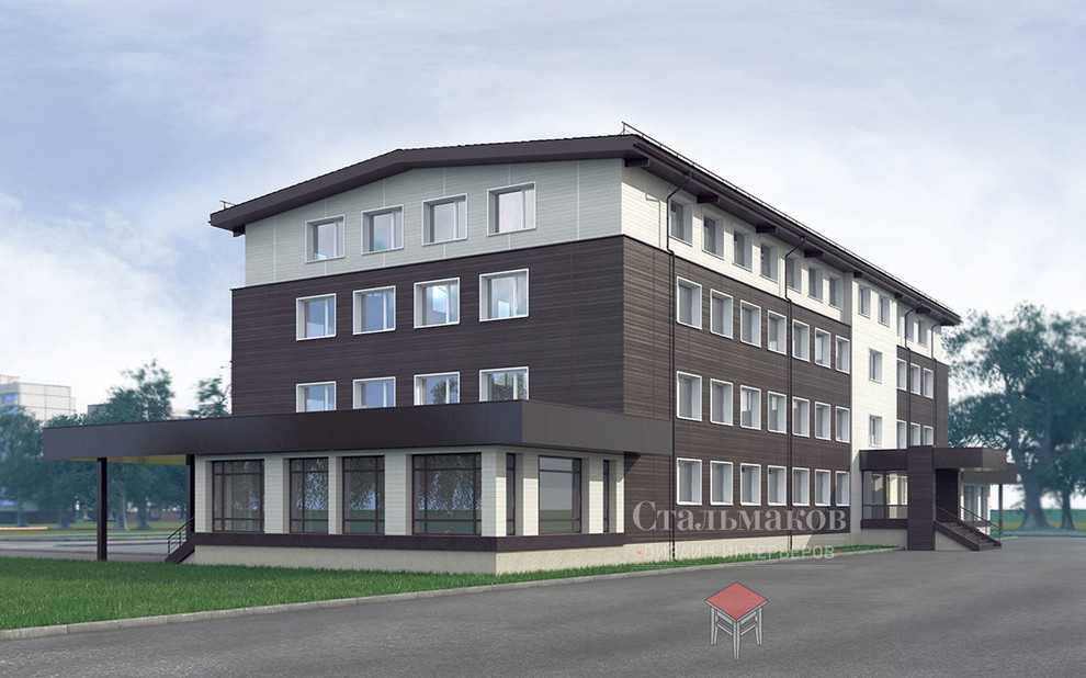 реконструкция офисного здания