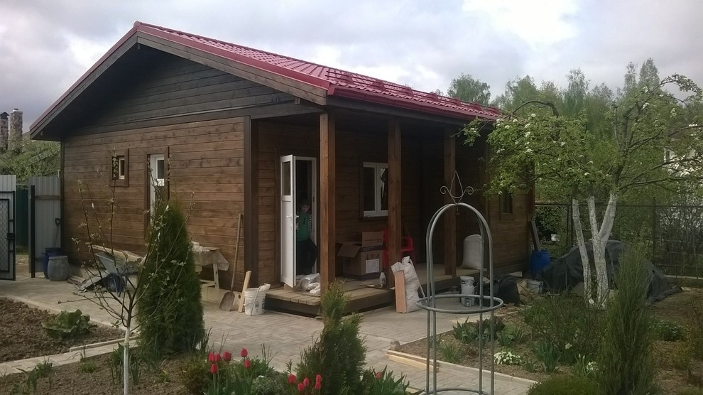 Обложка проекта: Каркасная баня