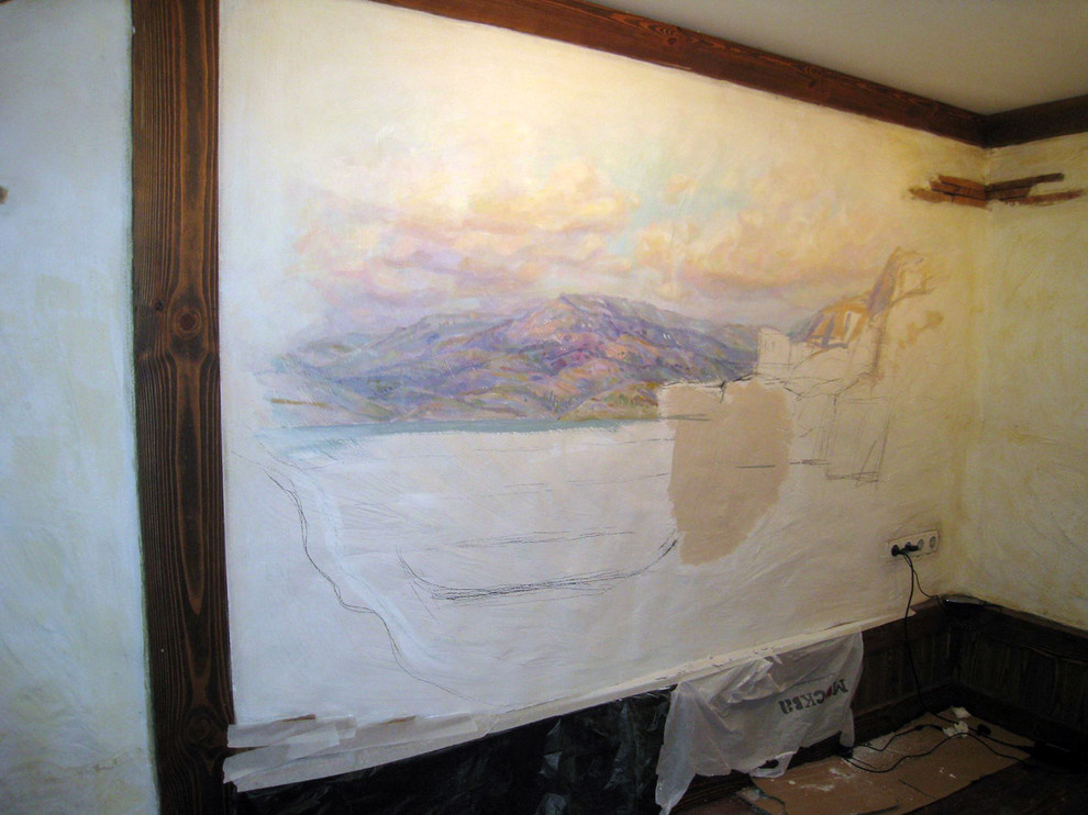 РОСПИСЬ ПО МОТИВАМ МИФА ОБ АРГОНАВТАХ. (АРГО)