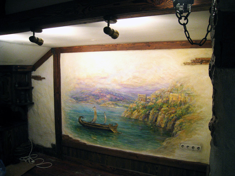 РОСПИСЬ ПО МОТИВАМ МИФА ОБ АРГОНАВТАХ. (АРГО)