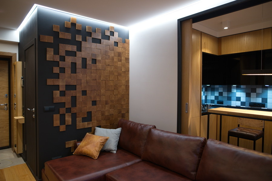 Деревянный "Лофт" на маршала малиновского