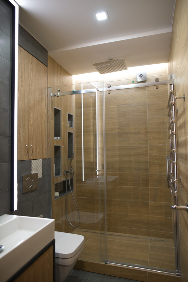 Душ в строительном исполнении