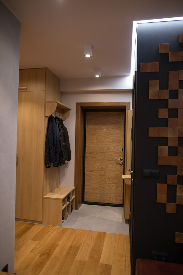 Вид на коридор из гостиной