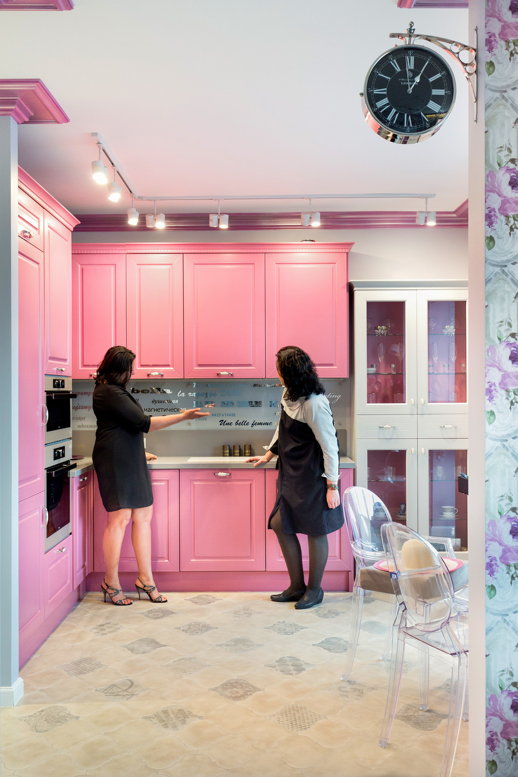 В розовом цвете