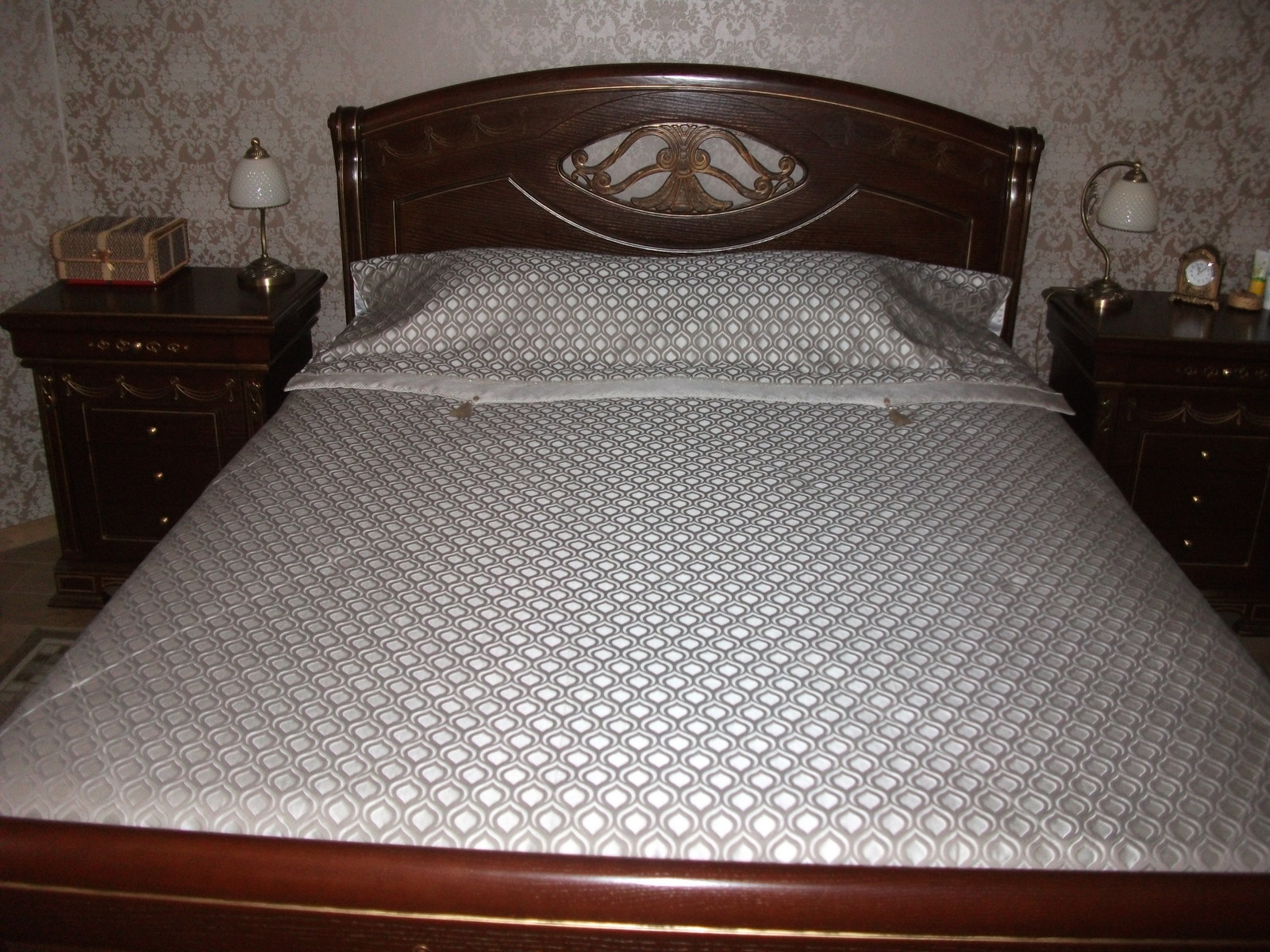 текстильное оформление спальни