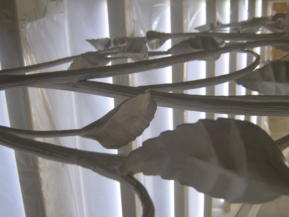 Обложка проекта: Кованые перила на лестницу в КП Третья Охота в Подмосковье