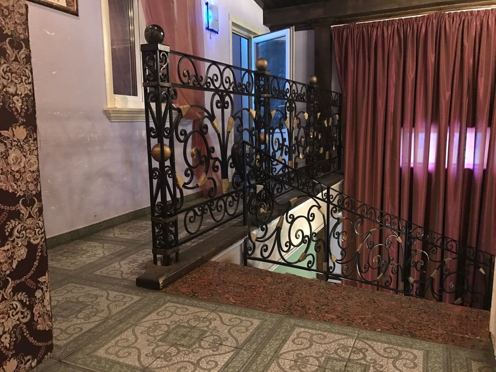 Обложка проекта: Кованые перила в ресторан "Арег", г. Звенигород