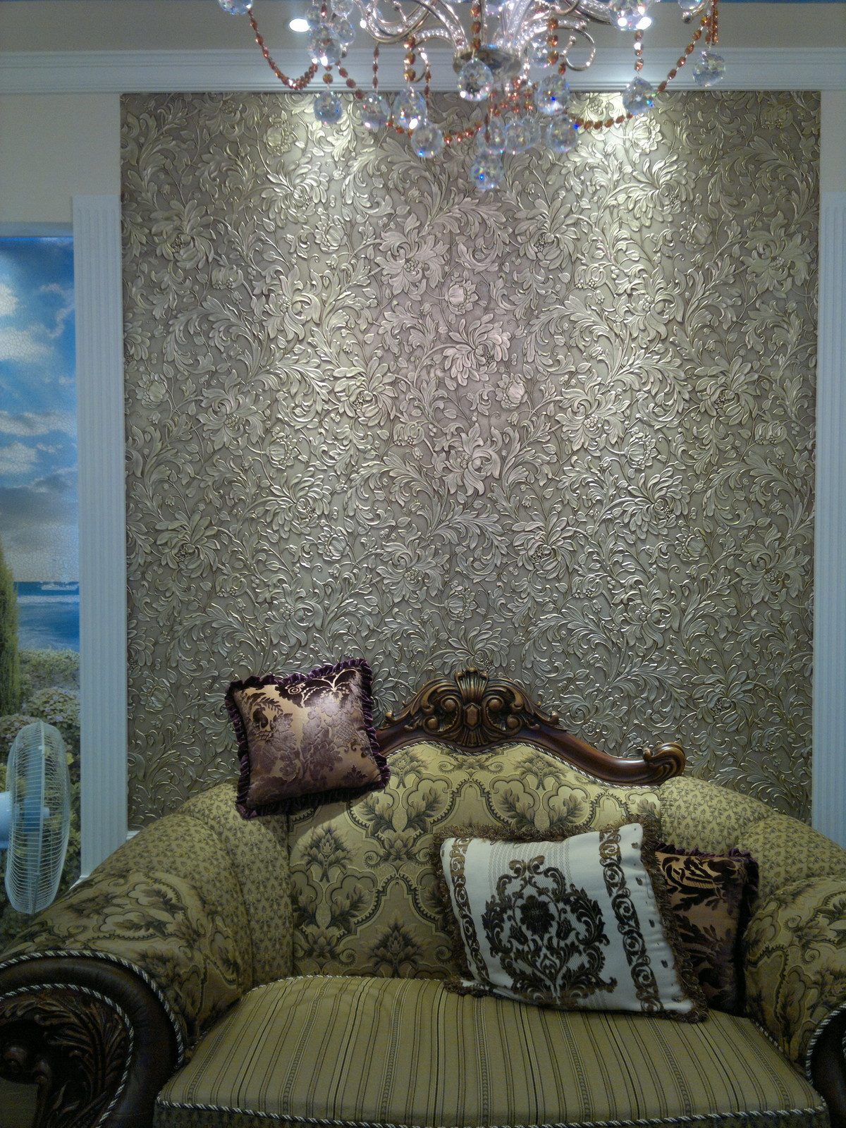 Lincrusta и роспись