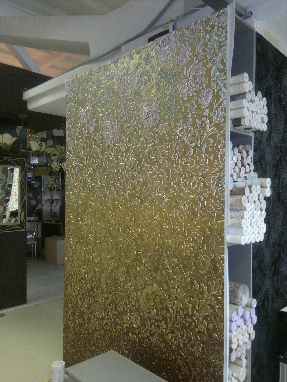 Lincrusta и роспись