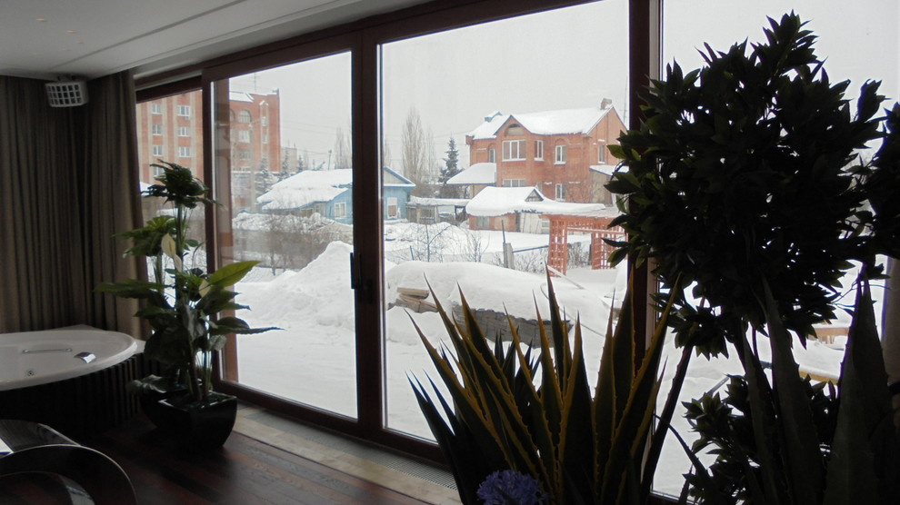 HST 85 остекление бассейна