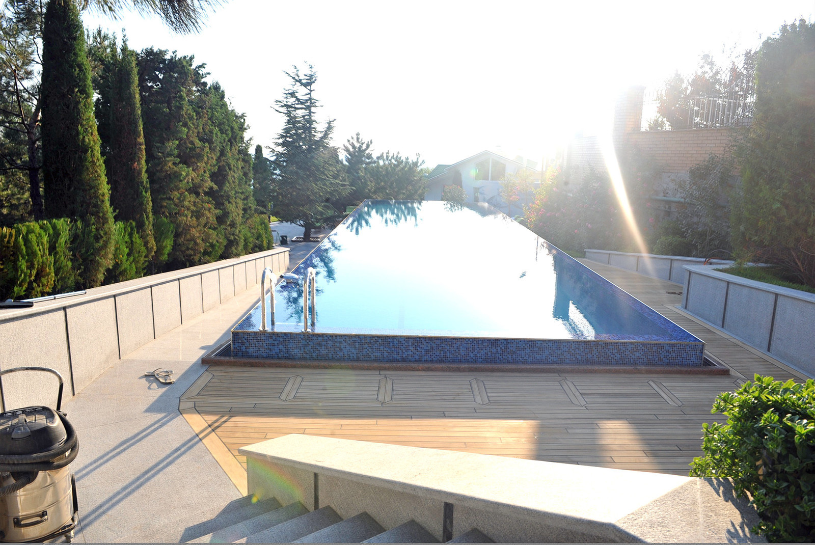 Благоустройство Бассейной зоны проект бассейна в "Вязовой роще" 2012г.