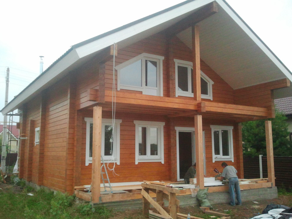 Отделка деревянных домов, бань