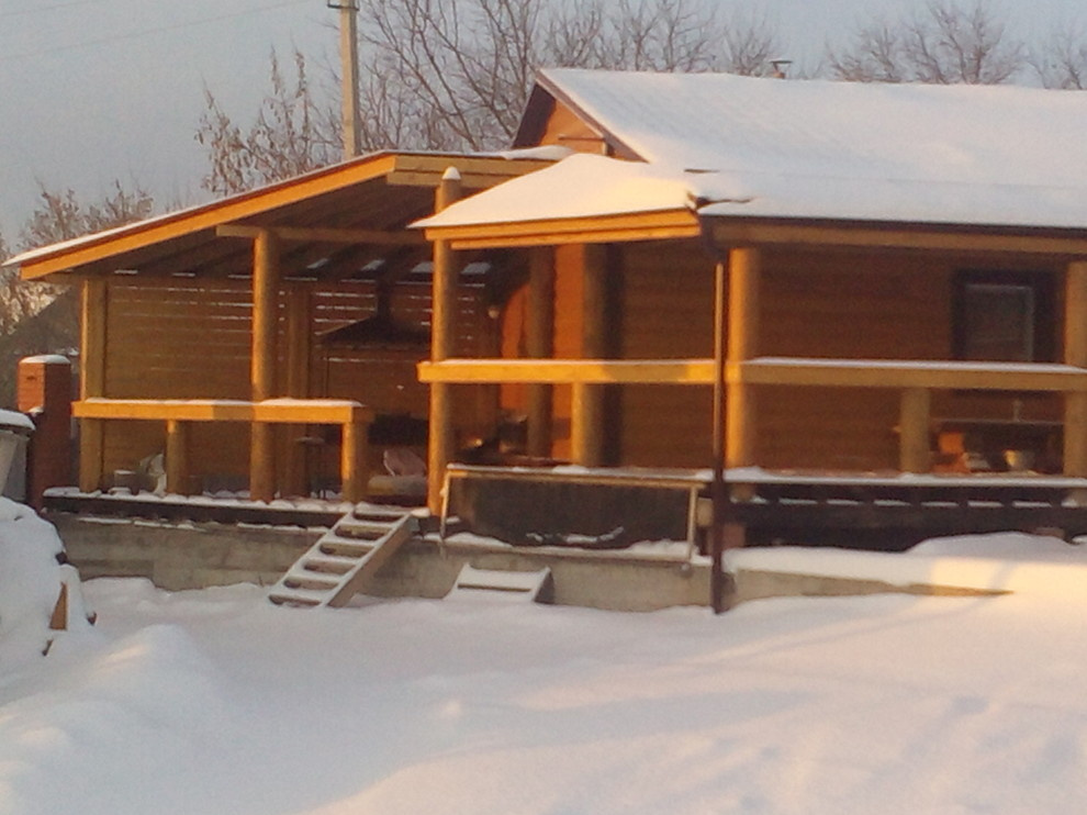 Отделка деревянных домов, бань