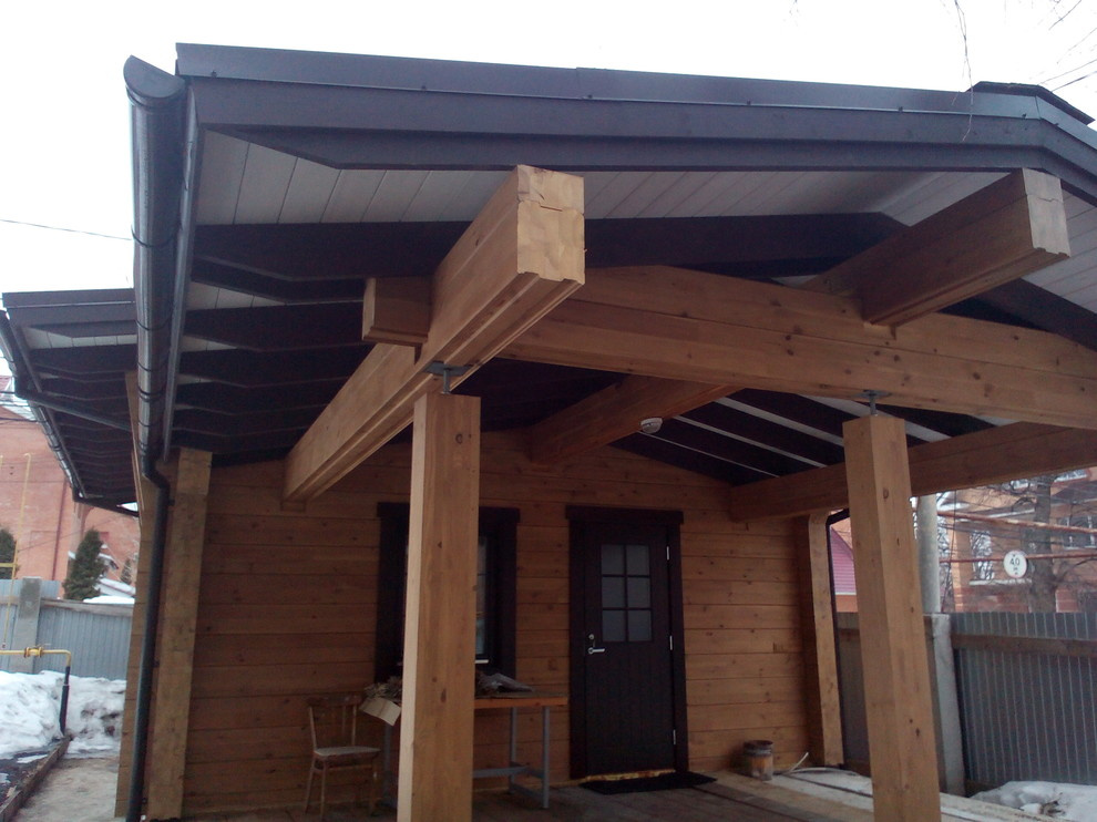 Отделка деревянных домов, бань