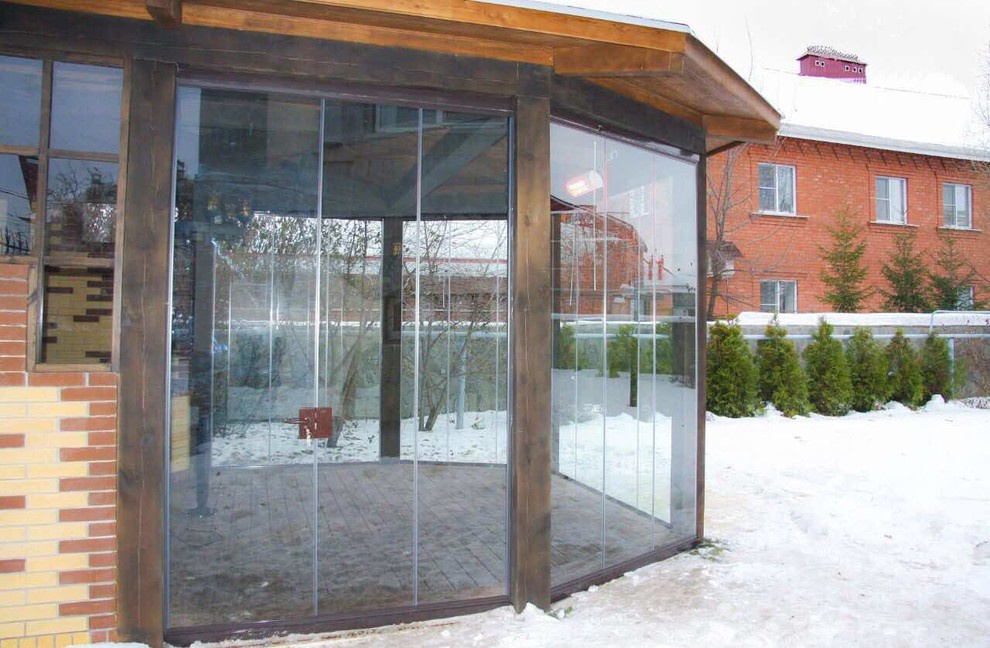 Безрамное остекление