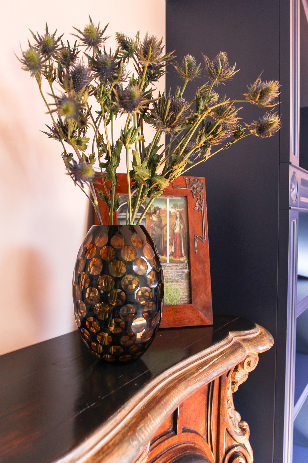 Библиотека в загородном доме