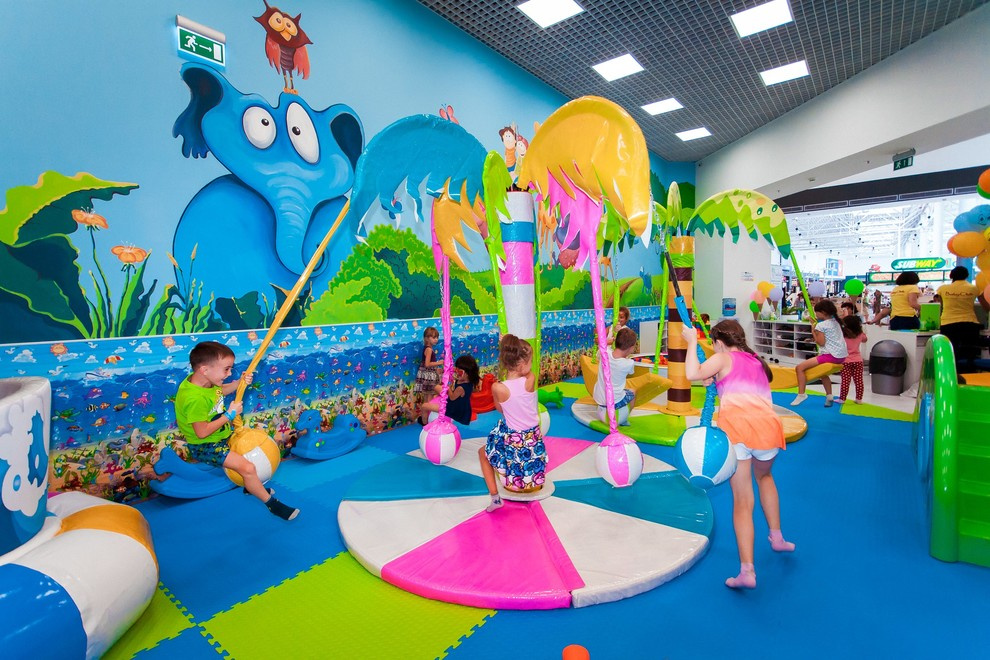 роспись детской игровой комнаты