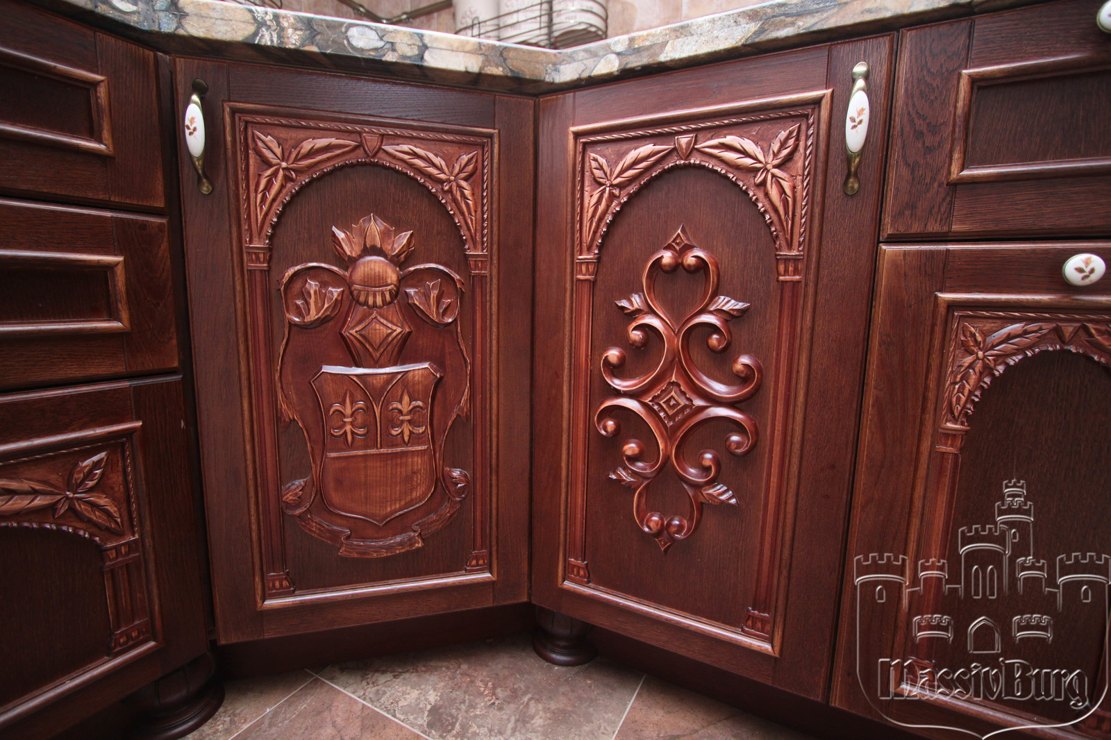 Обложка проекта: интерьеры из натурального дерева по индивидуальным проектам от MASSIVBURG