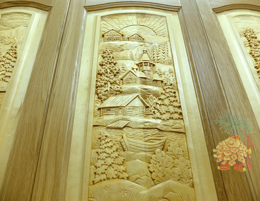 Обложка проекта: Кухни из массива дерева