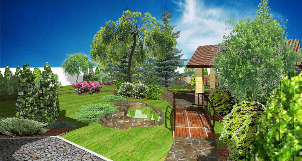 Проект участка в 3d программе