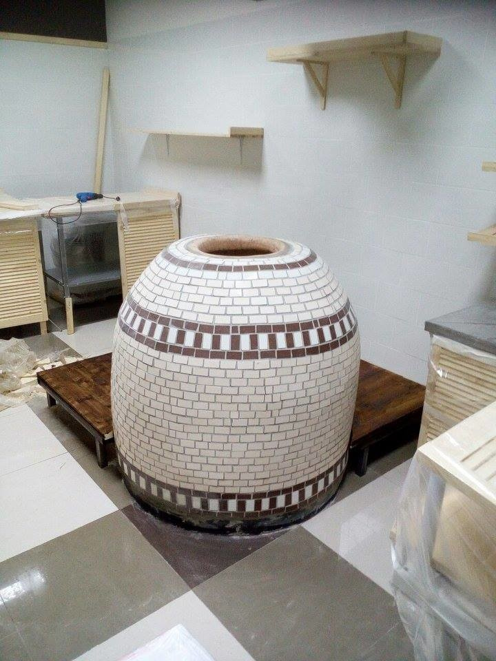 Тандыр электрический с подставкой
