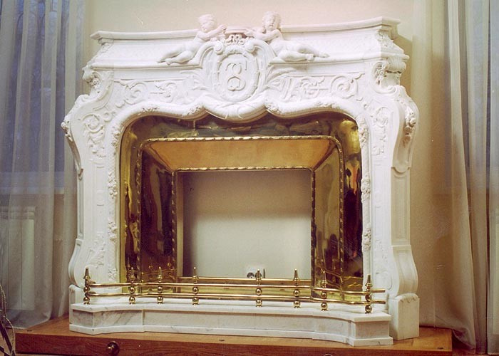 Мраморные камины