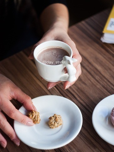 Обложка проекта: КОФЕЙНАЯ ЧАШЕЧКА С КРОЛИКОМ