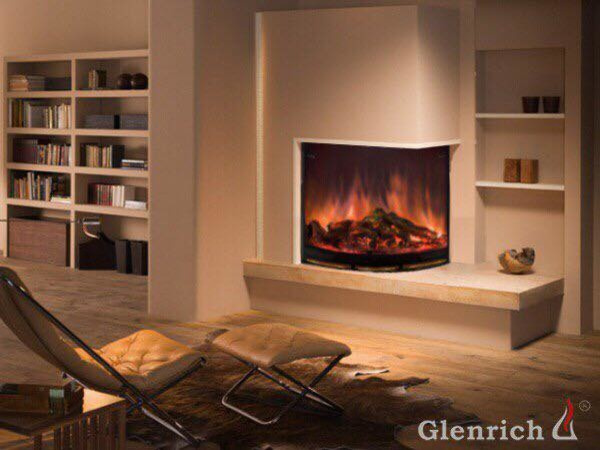 Электрокамины в современном стиле.