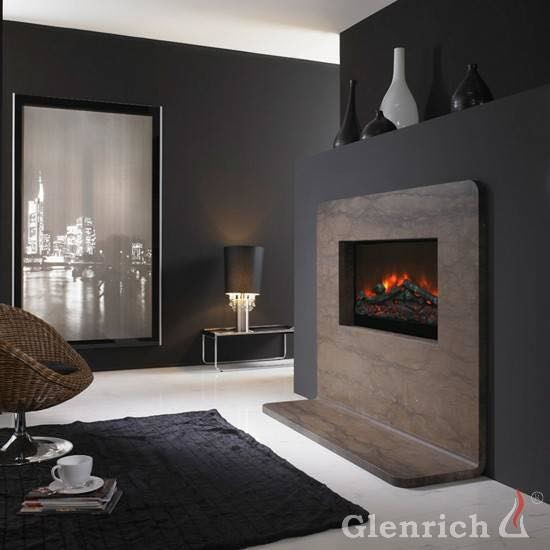 Электрокамины в современном стиле.