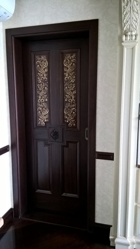 Роспись, золото, двери