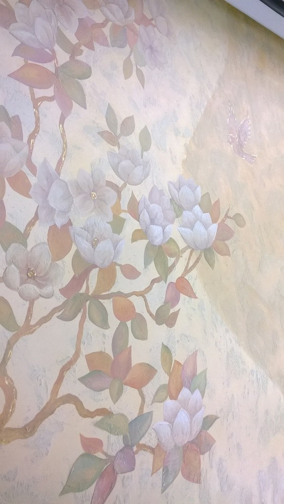 Роспись "Цапли"